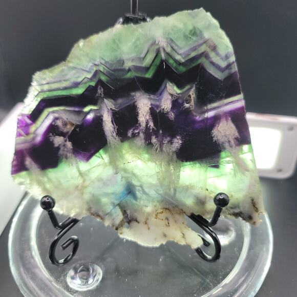 Fluorite Slab, 188G - Picture 3 of 6